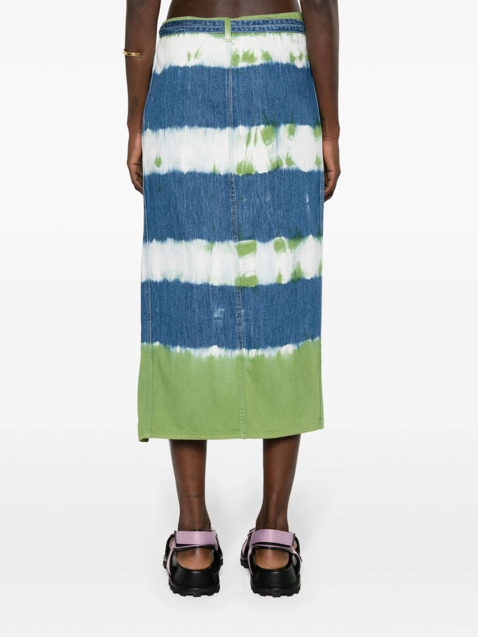 Affordable Alanui Journey skirt denim Magic Women wrap 0801